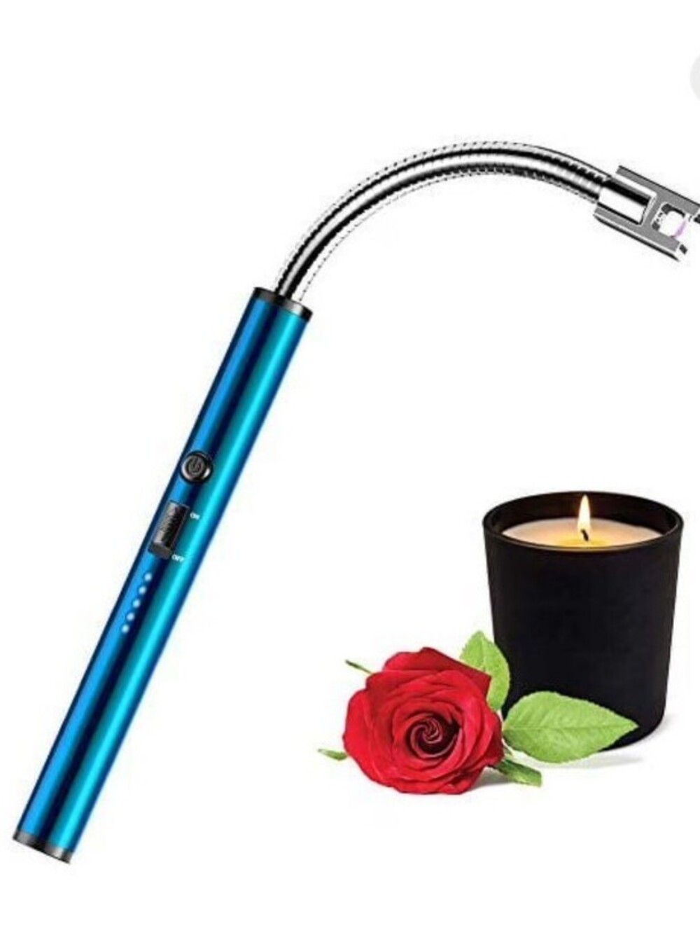 USB ELECTRIC FLEX ARC LIGHTER-BLUE
